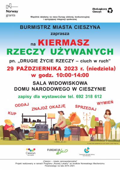 KIERMASZ RZECZY UŻYWANYCH - CIUCH W RUCH!